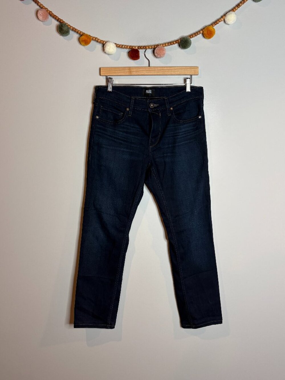 Paige Lennox dark wash jeans